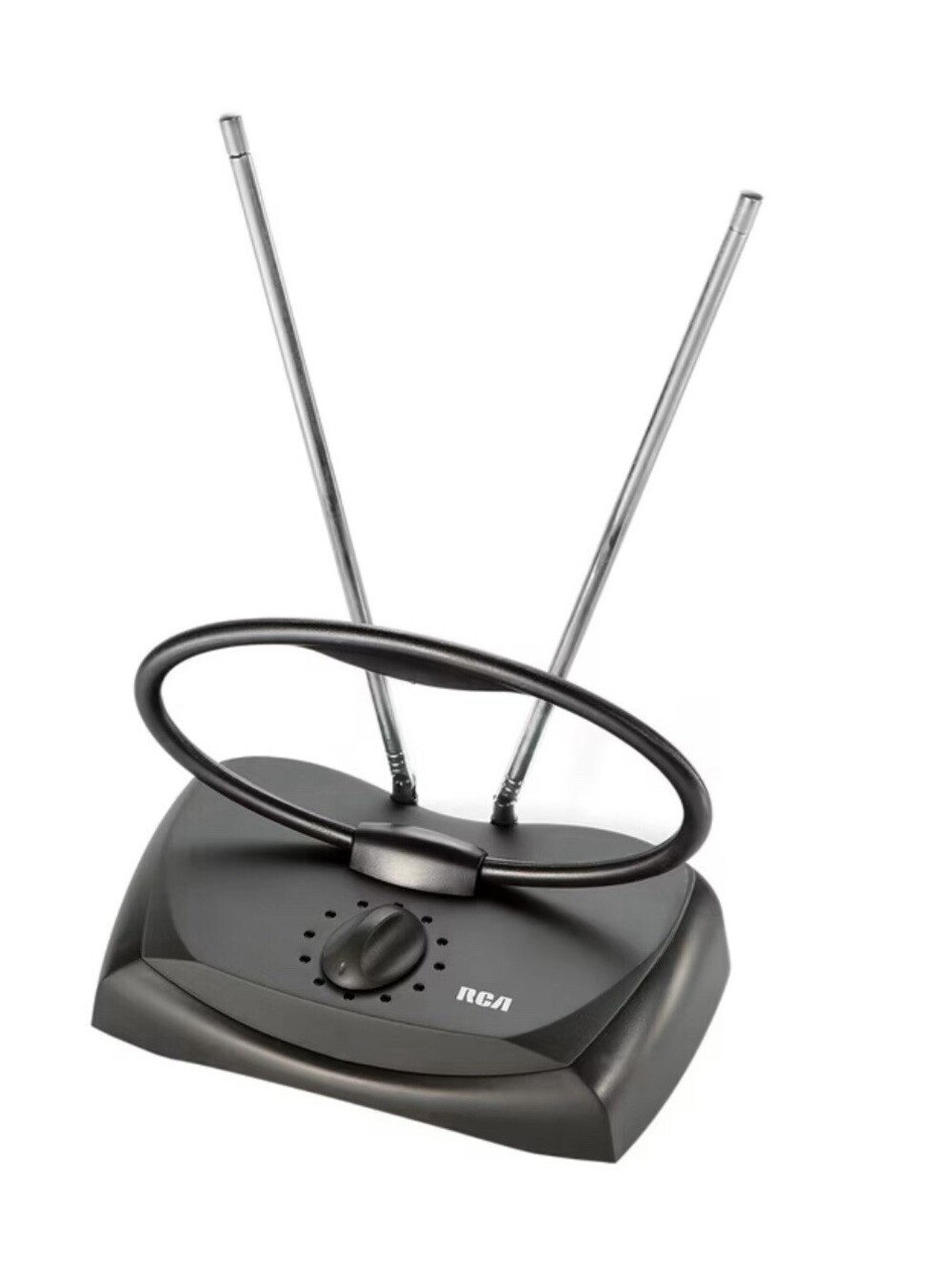 RCA ANT121E Indoor HDTV TV Antenna 30 Mile Range UHF VHF 4K 8K Coax Cable New